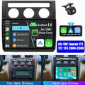 Für VW Touran 1T1 1T2 1T3 2003-10 KAM Android 14 Autoradio Carplay Navi 6+128G