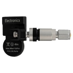 1x Reifendrucksensor RDKS Sensor Metallventil Silber für Aston-Martin DB9 2015-2