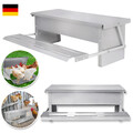 Automatischer Futterspender für Hühner Geflügel Hühnerfutterautomat Feeder 5kg #