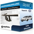 WESTFALIA Anhängekupplung abnehmbar passend für VW Sharan 06.2012-11.2022 neu