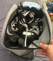 Schlittschuh Transporttasche + Farbe Beige + gebraucht + ohne Schlittschuhe!!!