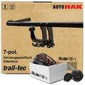 AHK abnehmbar für Mercedes C Kl. T-Mod. Typ S204 07- +ESatz 7poliger NEU