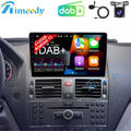 DAB+ Android 13 Autoradio Carplay GPS Navi Für Mercedes Benz C-Klasse W204 S204
