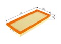 Bosch F 026 400 258 Luftfilter für ALFA ROMEO  passend für FIAT