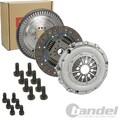KUPPLUNG-SATZ mit ZMS UMRÜSTKIT STARRES RAD passend für FORD MONDEO III 2.0