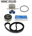 SKF Zahnriemensatz + Wasserpumpe Citroen AX (ZA) Berlingo, BX, Peugeot 106 II