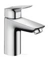 Hansgrohe Logis Einhebel-Waschtischmischer 100 CoolStart mit Ablaufgarnitur