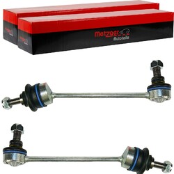 2X METZGER KOPPELSTANGEN SATZ VORNE BEIDSEITIG PASSEND FÜR LAND ROVER