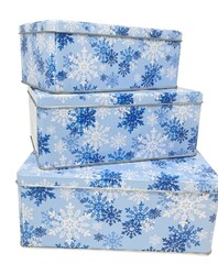 Gebäckdose Plätzchendose 3 er Set Keksdose Blechdose Weihnachten 3 Motive 