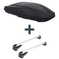 Dachbox G3 Spark + Dachträger G3 Clop infinity für VW Passat Variant B5 3B5 FP