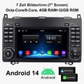 7" Autoradio CarPlay für Mercedes-Benz Sprinter W906 B906 +EQ GPS Navi BT 8 Kern
