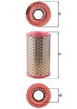 KNECHT Luftfilter Filtereinsatz passend für Fiat 500 126 650 600 FSO 126P