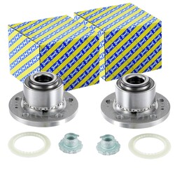 2X SNR RADLAGER-SATZ VORNE PASSEND FÜR AUDI A1 A2 SEAT CORDOBA IBIZA TOLEDO