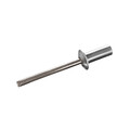500 Becher-Blindnieten Aluminium / Edelstahl A2 (V2A) 4,0 x 9,5 mm Flachkopf