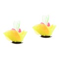 Set of 2 Künstliche Pflanzen Für Aquarien Aquarium-Korallen-