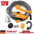 Campingdusche mit Tauchpumpe Handbrause 12V für Camping Garten Reisen Autowäsche