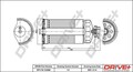 Dr!ve+ Kraftstofffilter  u.a. für AUDI, VOLVO, VW