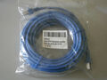 NETZWERKKABEL Patchkabel ECOLAN 2x RJ45 PiMF Cat.5E, 10 Meter BLAU K5459.10