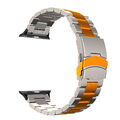 Titan Metall Armband für Apple Watch Ultra 2 Series 10 9 8 7 6 5 4 3 SE 42-49mm