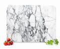 Schneidebrett 40x30cm aus Marmor Servierbrett Schneidbrett Servierplatte 