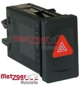 Metzger 0916081 Warnblinkschalter für VW 