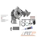 TURBOLADER +MONTAGESATZ FÜR SKODA OCTAVIA 2 1Z 2.0 TDI BMM BJ 05-10