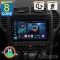 DAB+ 8-Core Android 14 Autoradio CarPlay GPS Navi Kam Für Mercedes Benz SLK R171