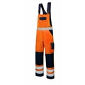 Dassy-Latzhose Toulouse Orange/Marine PESCO74 290gr Warnschutz-Hose Bundhose