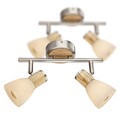 LUXUS DECKENLEUCHTE 2 FLAMMIG DECKENSTRAHLER 2er Set DECKENLAMPE Spot 82542000