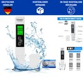 3 in 1 Wassertester TDS EC Temp Messgerät für Trinkwasser Aquarium Pool
