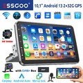 32G Android 13 360° Drehbar Bildschirm Carplay DAB+ Autoradio GPS Navi 1 DIN KAM