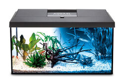 AQUAEL Aquarium Set LEDDY LED DAY&NIGHT Komplettset Licht Heizung Filter  