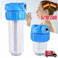 5/10 Zoll Wasserfilter Filtergehäuse Wasserfilter Vorfilter Pumpen Filter Garten