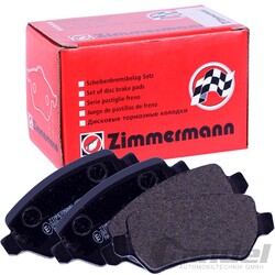 ZIMMERMANN BREMSBELÄGE VORDERACHSE passend für OPEL CORSA
