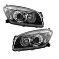 Scheinwerfer Set für Toyota RAV4 III Bj. 06-09 schwarz  H11+HB3