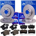 ATE BREMSSCHEIBEN + BELÄGE VORNE + HINTEN für OPEL MOVANO B + RENAULT MASTER 3