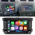 7" Apple Carplay Android 13 Autoradio GPS Navi Für 2 DIN VW Polo GOLF 5 6 Passat
