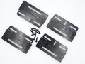Simple Fix 2x Kennzeichenhalter Set Rahmenlose Kfz Nummernschildhalter