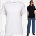 SELECTED FEMME Damen Basic T-Shirt Rundhals Cotton Kurzarm SLFMYESSENTIAL NEU