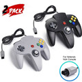 2 Stück N64 Gamepad Für N64 Nintendo 64 Controller Control Retro Joystick Joypad