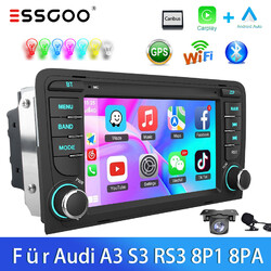 Autoradio Android13 GPS RDS Navi WiFi Für Audi A3 S3 RS3 8P1 8PA 32G Carplay KAM
