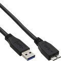 10x InLine USB 3.0 Kabel A an Micro B SuperSpeed bis zu 5GBit/s schwarz 5m