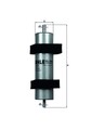 Kraftstofffilter KNECHT KL 596 Leitungsfilter für AUDI Q7 A5 A4 Q5 A8 8WJ 8K2 B9