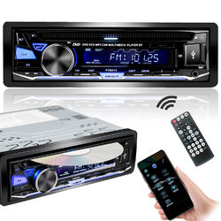 1Din Autoradio CD-Player Bluetooth Freisprecheinrichtung RDS Radio USB AUX SD