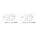 2X DR!VE+ ANTRIEBSWELLENGELENK SATZ RADSEITIG passend für OPEL ASTRA INSIGNIA SI