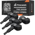 4x Reifendrucksensor XRDE254 RDKS TPMS Schwarz  für Mercedes C CLS E  M R SL
