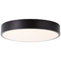 BRILLIANT Lampe Slimline LED Deckenleuchte 33cm weiß/schwarz | 1x 12W LED integr