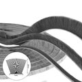 3M Bürstendichtung Dichtungsbürste selbstklebend Türdichtung 4mm - 22mm GRAU
