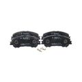 1x Bremsbelagsatz, Scheibenbremse BOSCH 0 986 494 720 passend für NISSAN