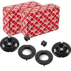 2X FEBI BILSTEIN DOMLAGER SATZ VORNE BEIDSEITIG PASSEND FÜR NISSAN NAVARA NP300